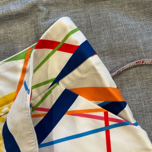 Loudmouth Stix White StretchTech Women’s Golf Shorts - Picture 5 of 7